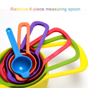 6 Pcs Measuring Spoons/Cups