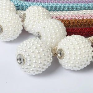 Magnetic Pearl Curtain Buckle